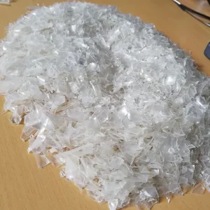 Clear PET Bottle Flakes - 100% Hot Washed